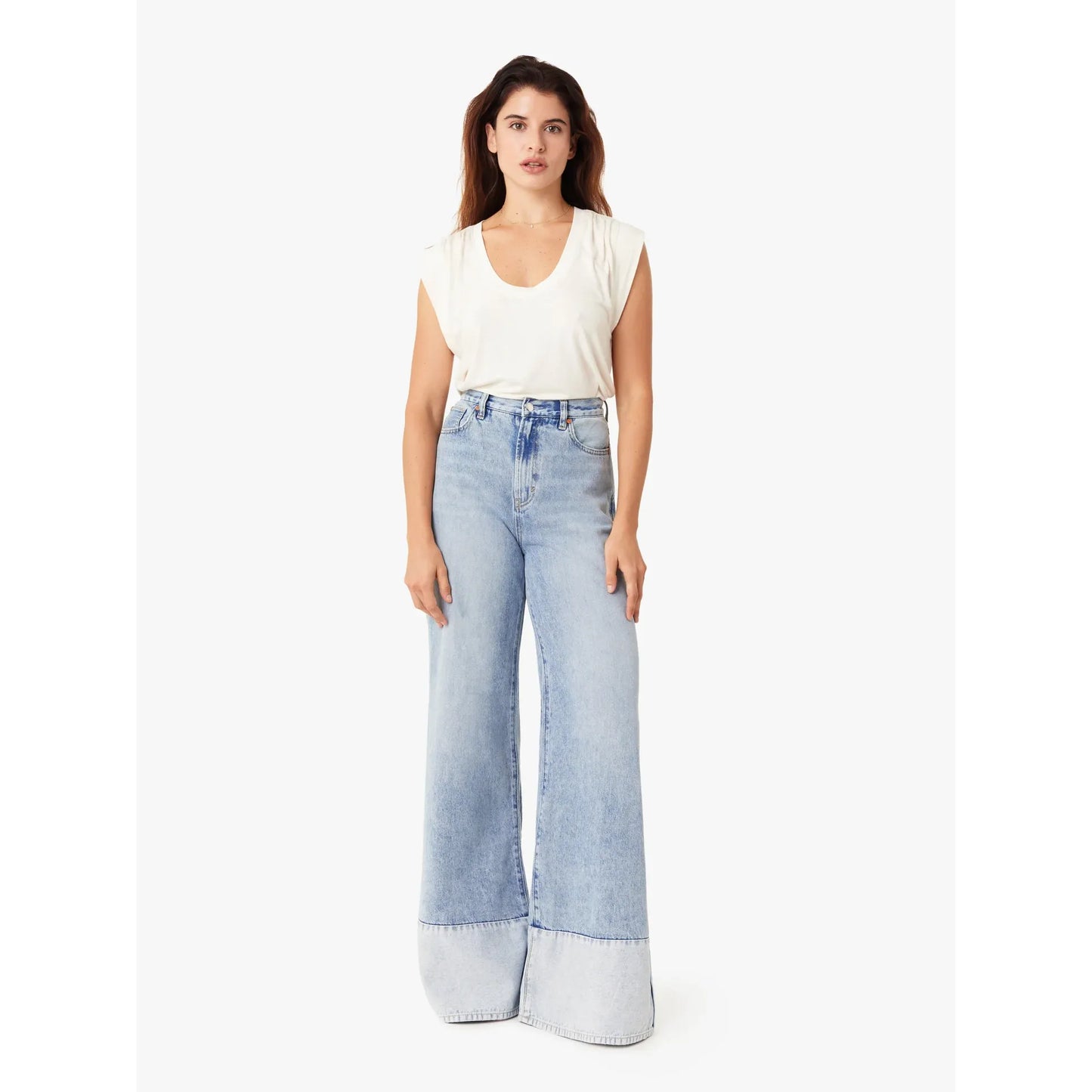 Emerson Cuffed Relaxed Flared Jean - Habitual