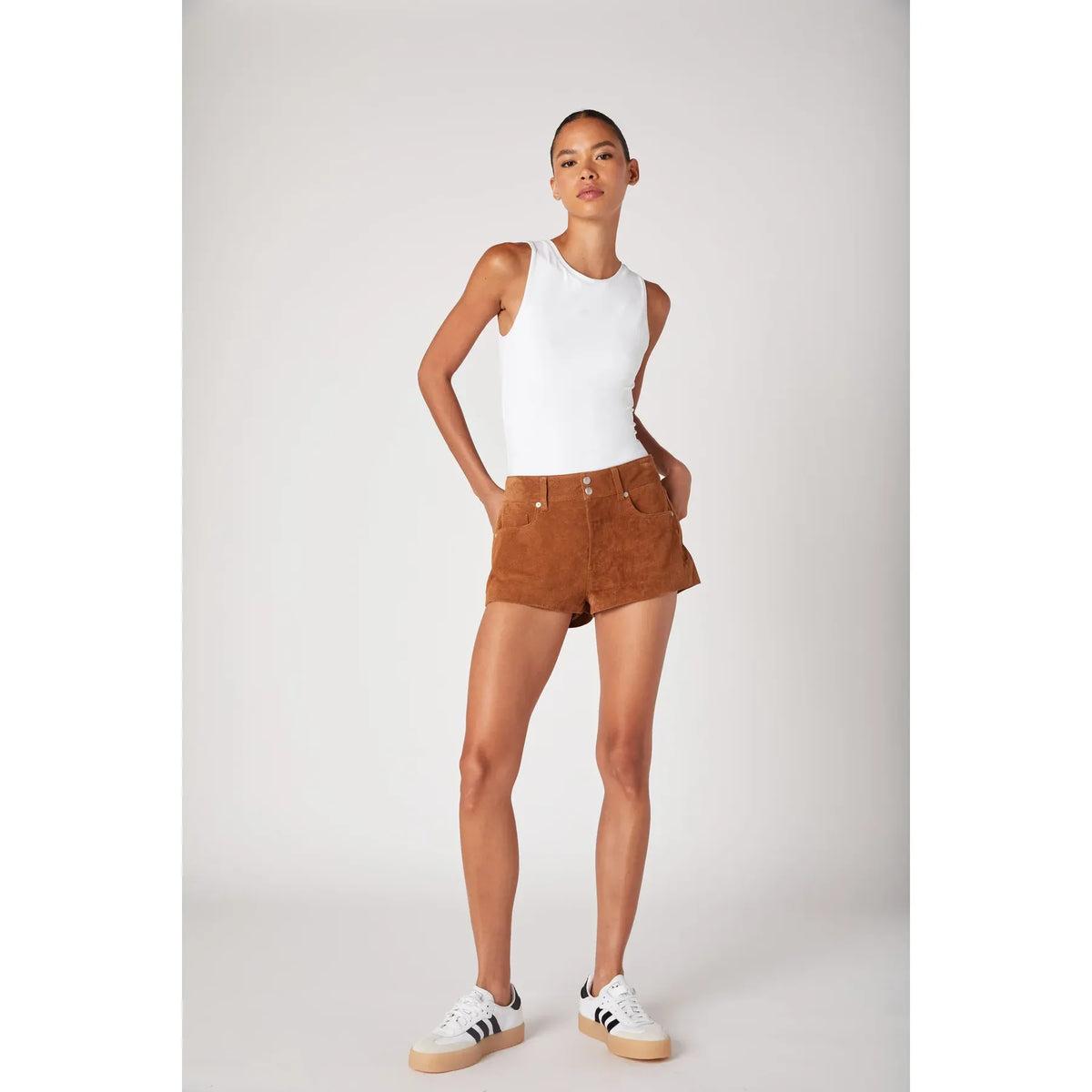 Fortune Cookie Suede Short - Blank NYC