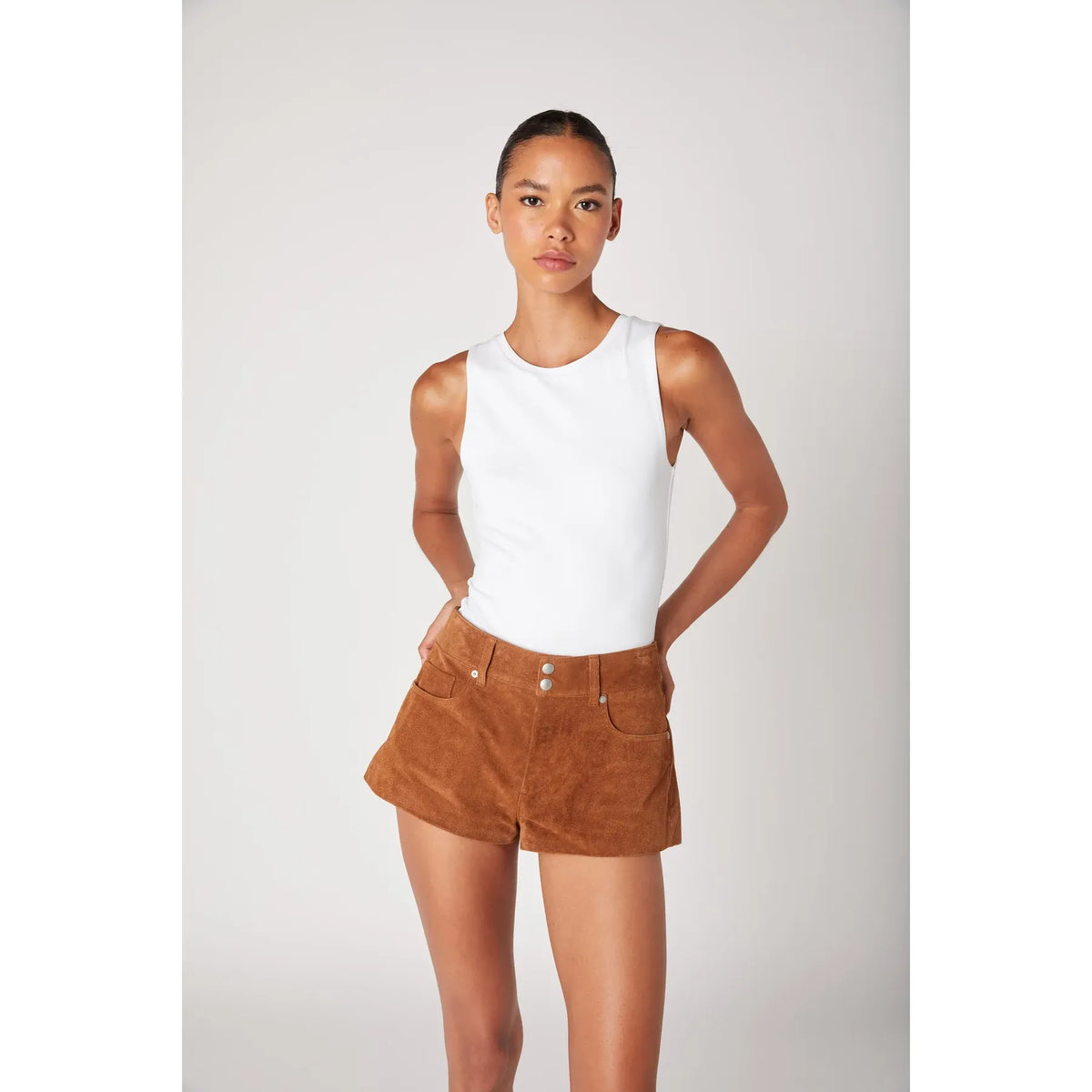 Fortune Cookie Suede Short - Blank NYC