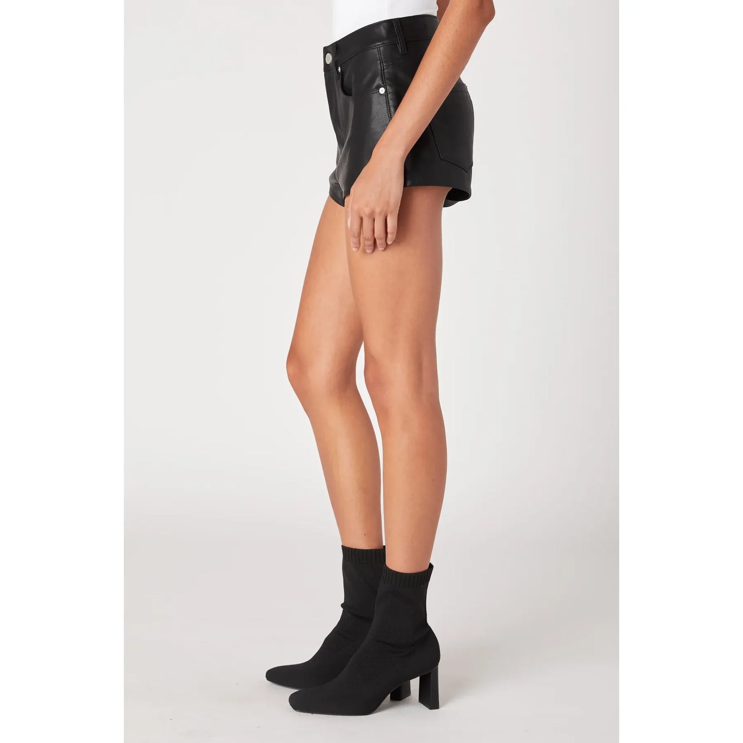 Rockstar Vegan Leather Short - Blank NYC