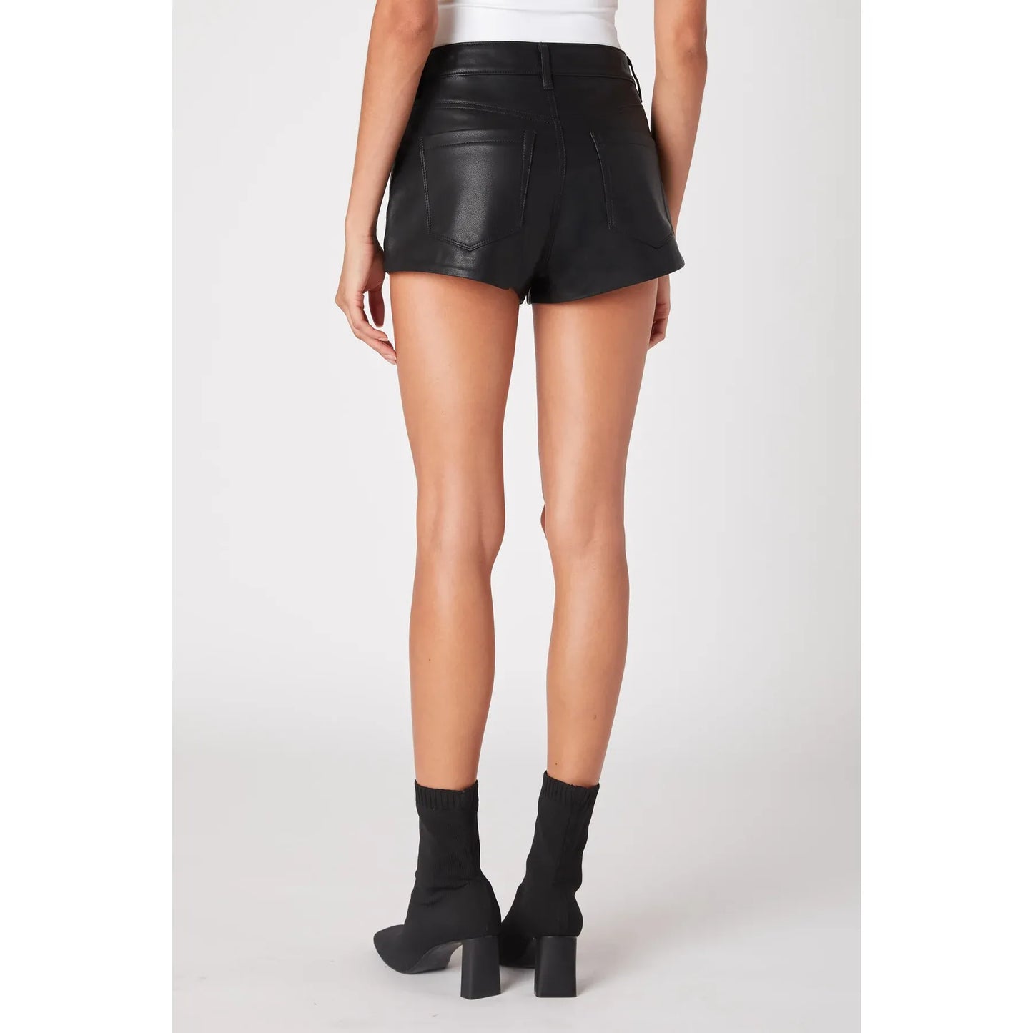 Rockstar Vegan Leather Short - Blank NYC