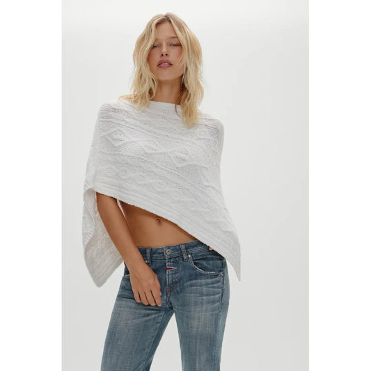 Aspen Knit Poncho - Frankie’s Bikinis