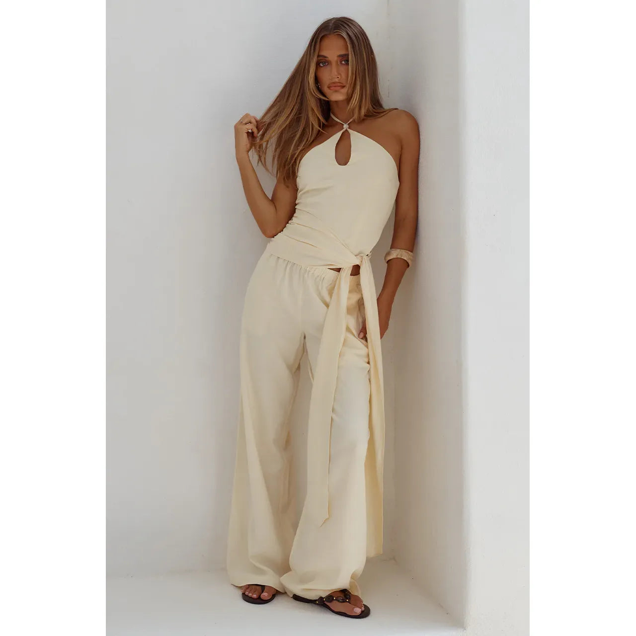 Yara Pant in Butter