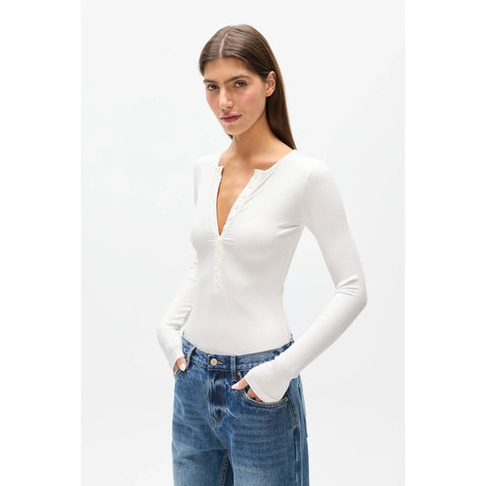 Lara Bodysuit in White