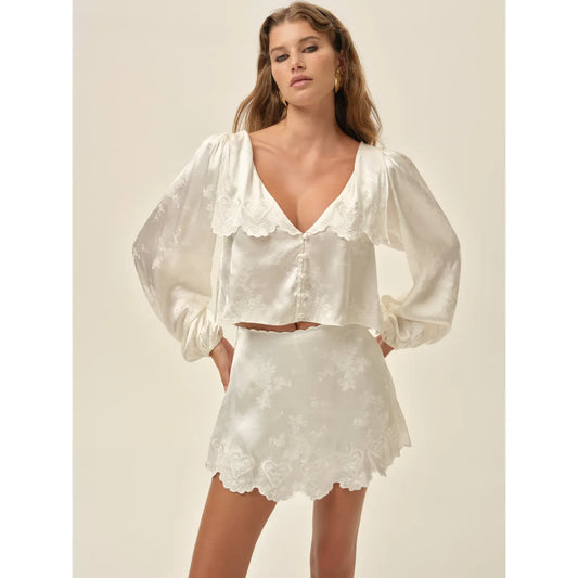 Locked Hearts Top- For Love and Lemons