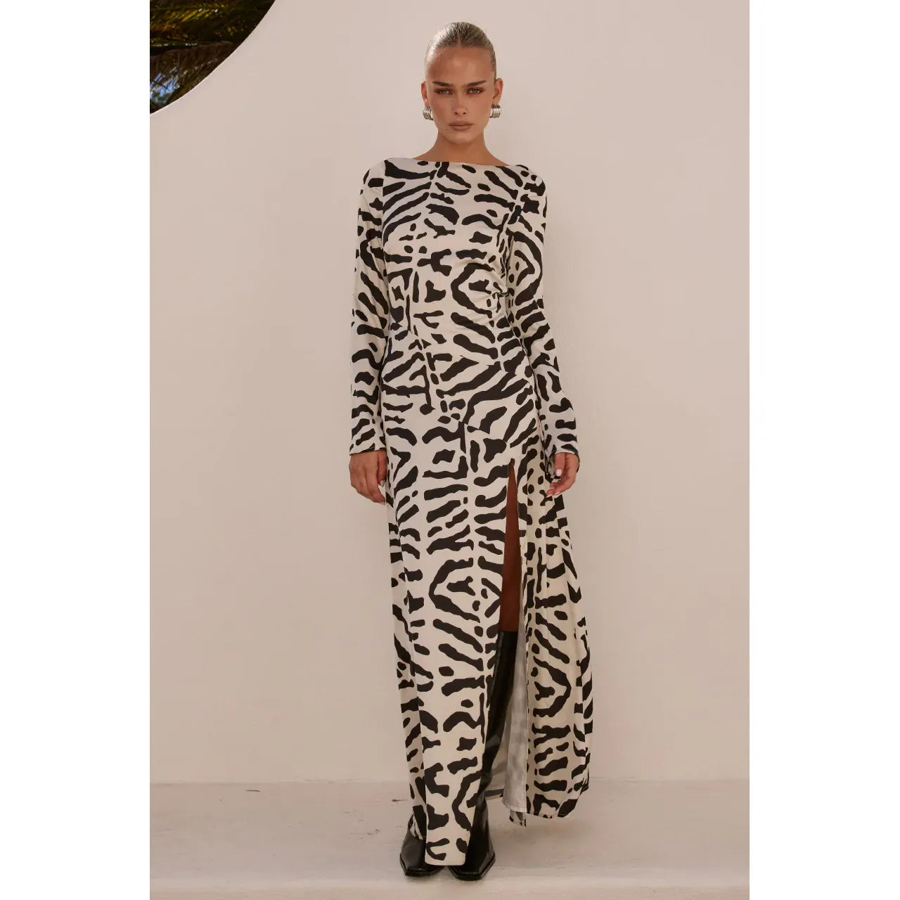 Montie Long sleeve Maxi Dress