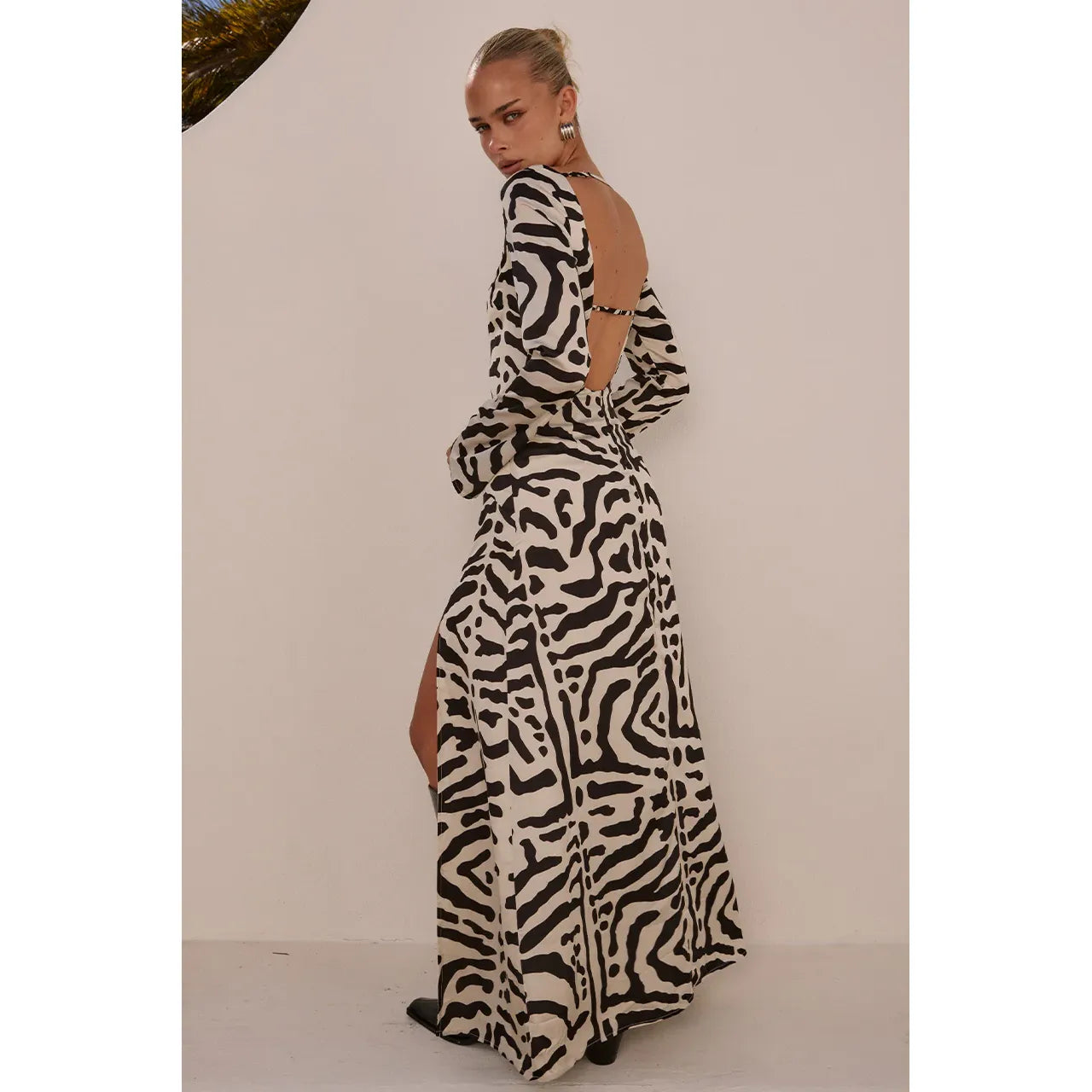 Montie Long sleeve Maxi Dress