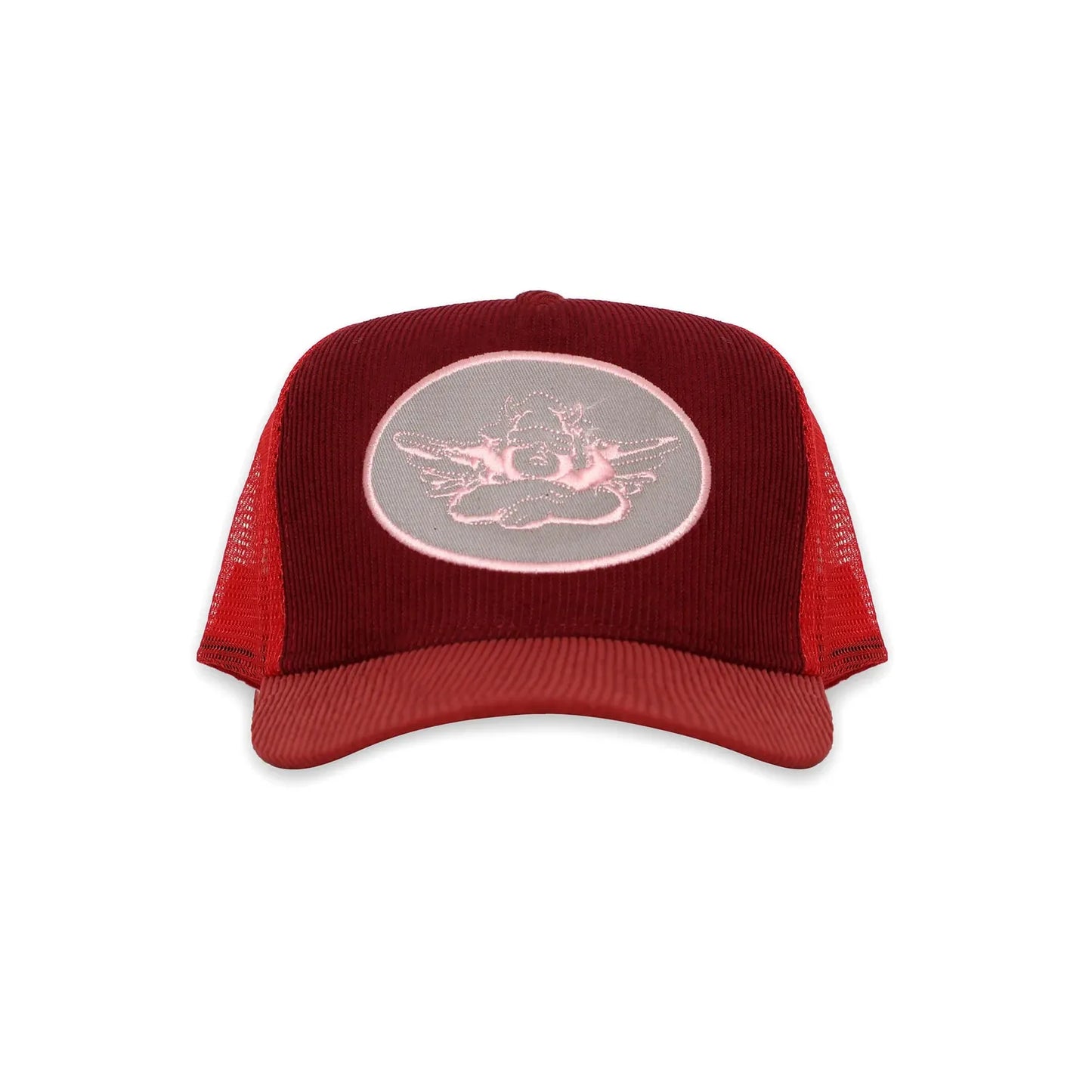 Merlot Corduroy Trucker Hat