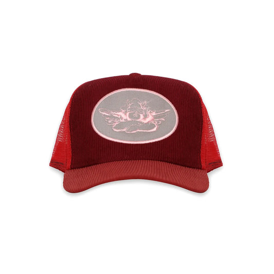 Merlot Corduroy Trucker Hat
