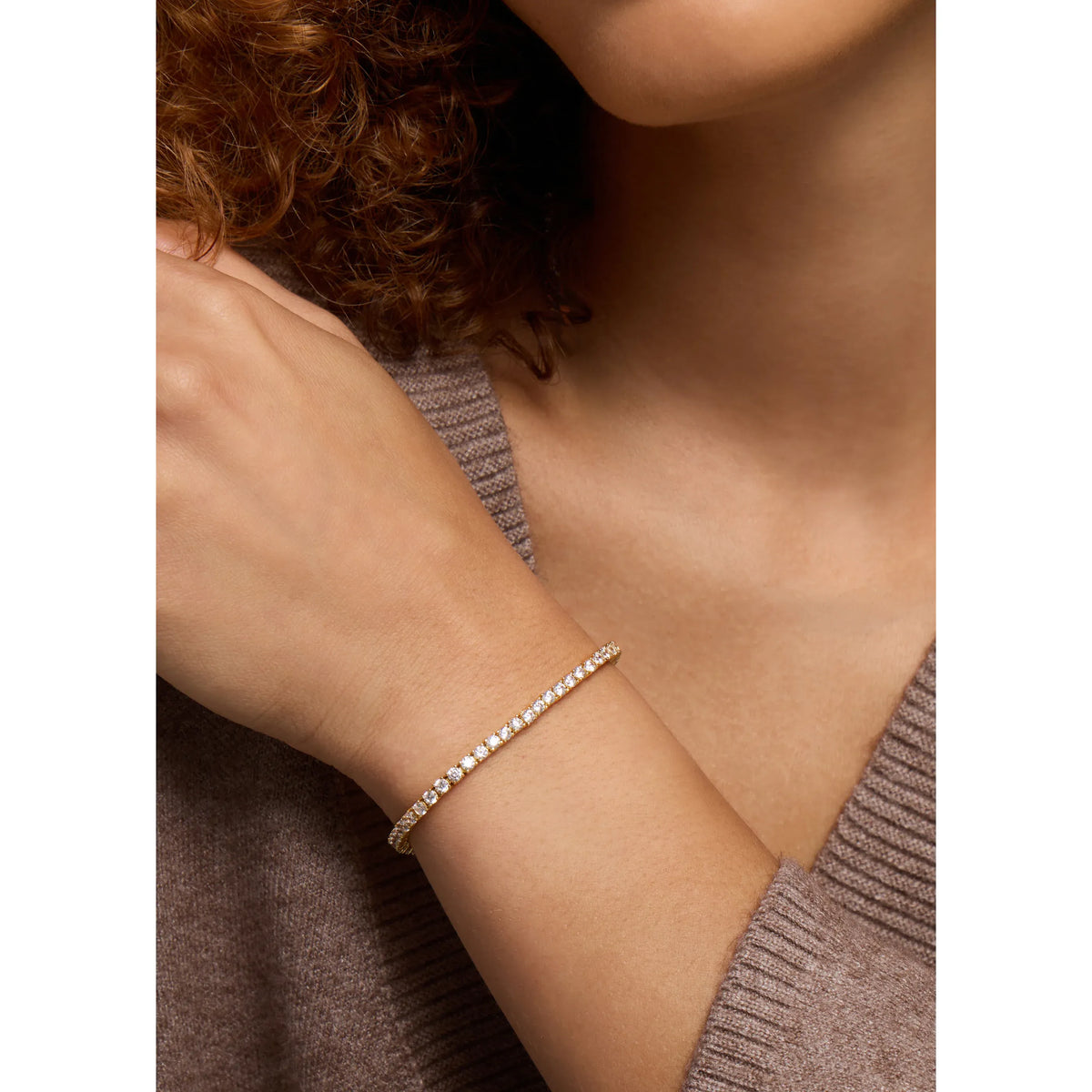 Mini Richie Bracelet in gold