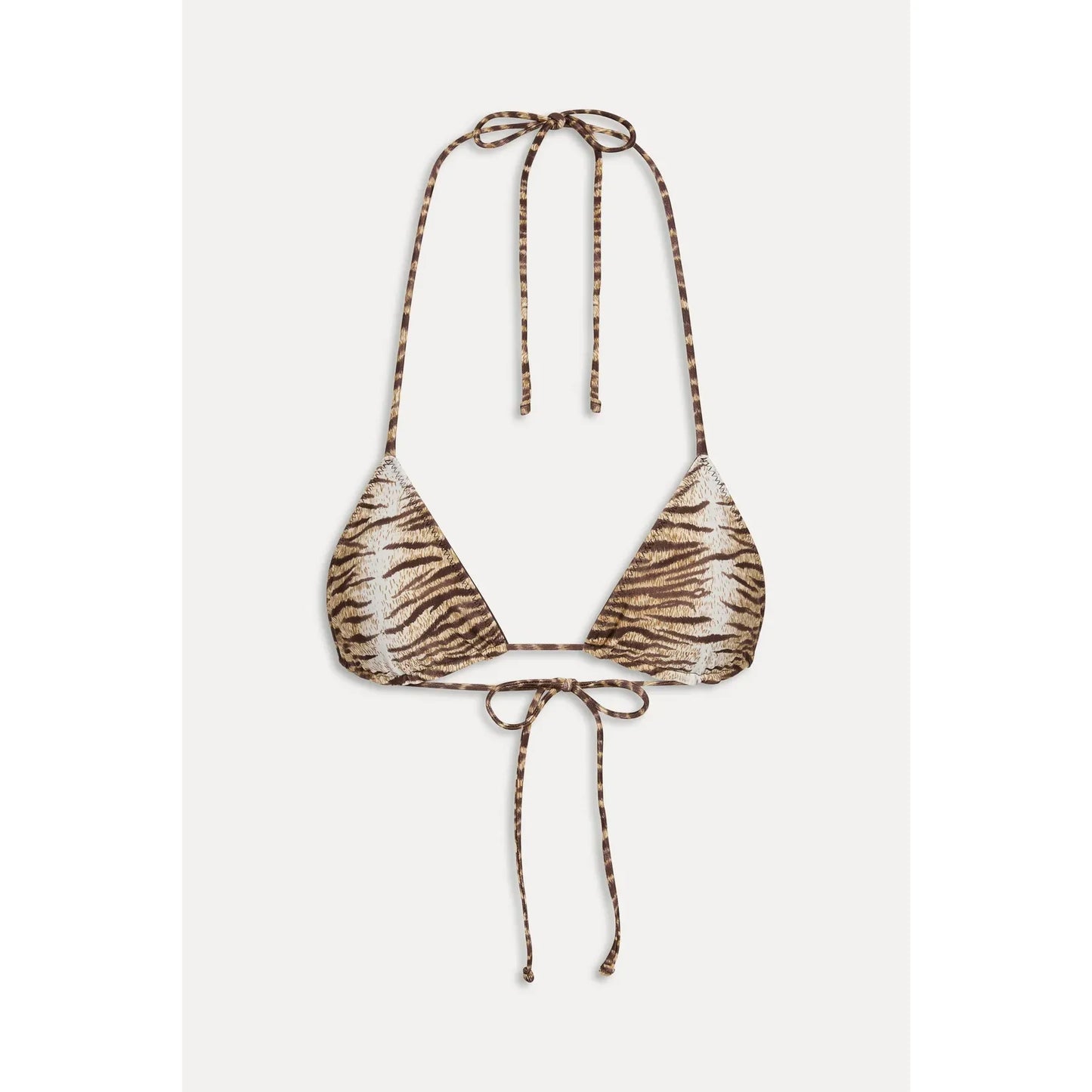 x Devon Lee Carlson Nick Triangle Bikini Top in Rawr
