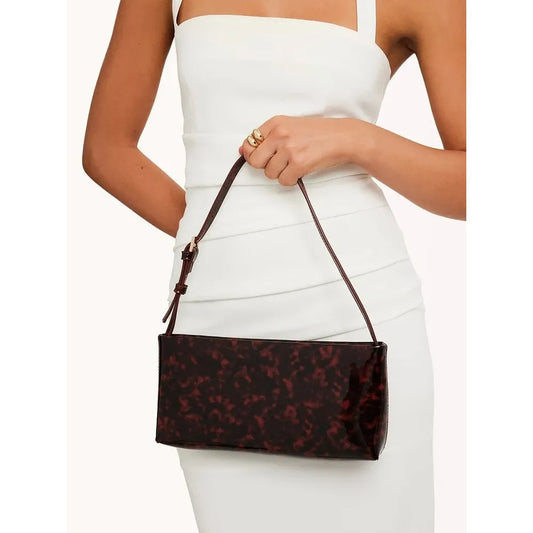 Livia Shoulder Bag - Patent Tortoise