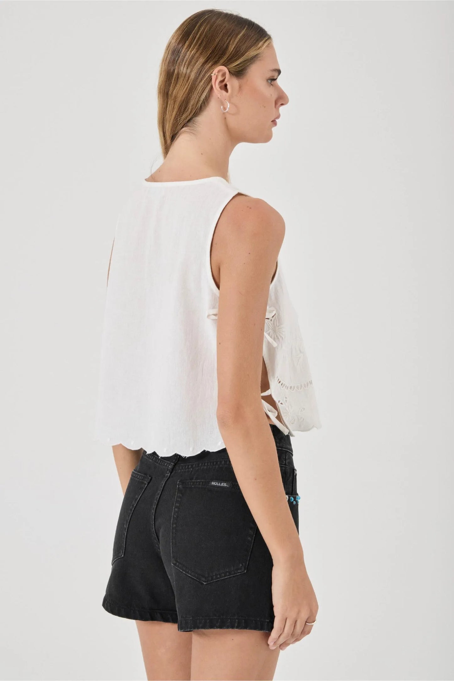 Callie Embroidered Top