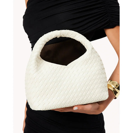 Solene Woven Bag in Chalk - Billini