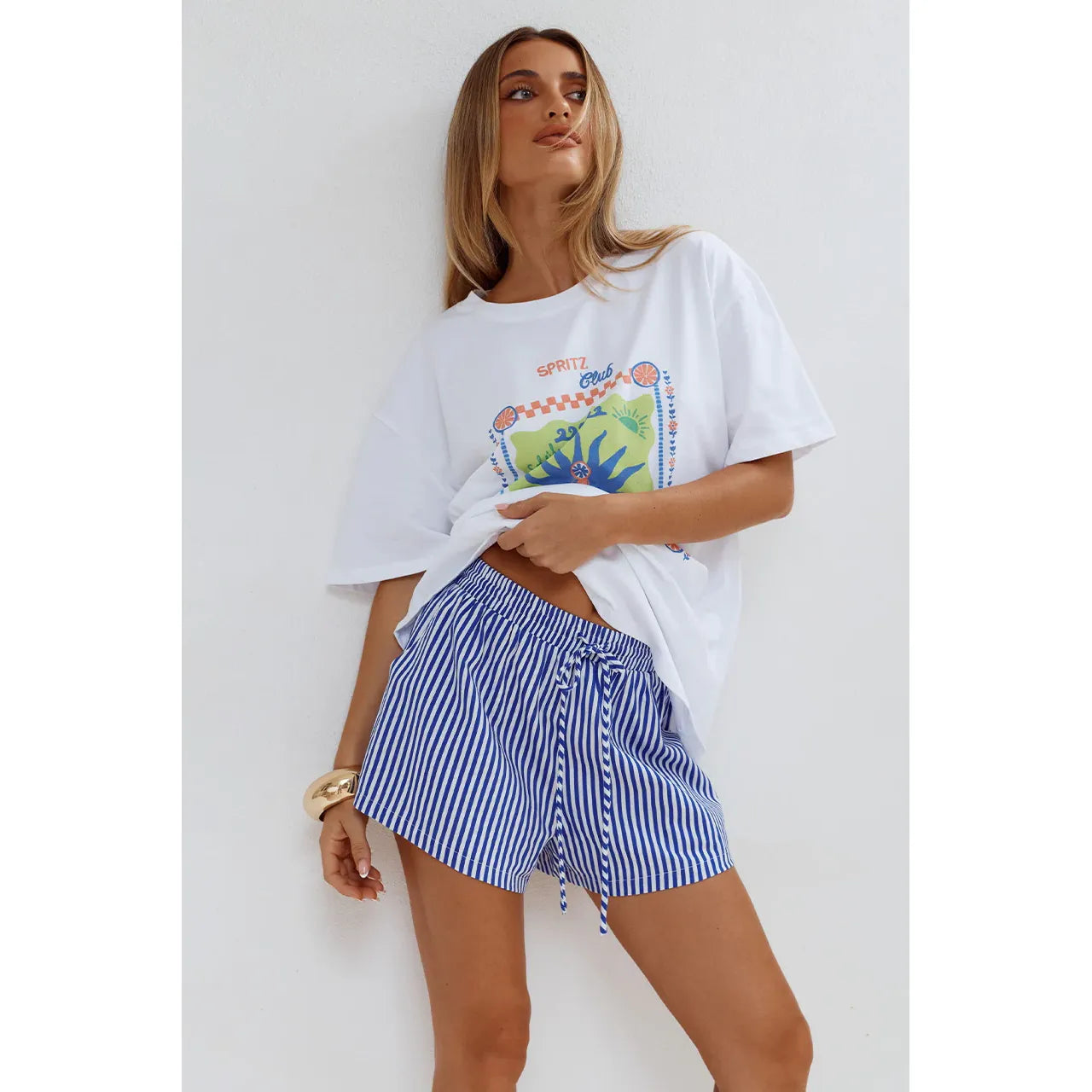 Tilka Stripped Shorts - Runaway