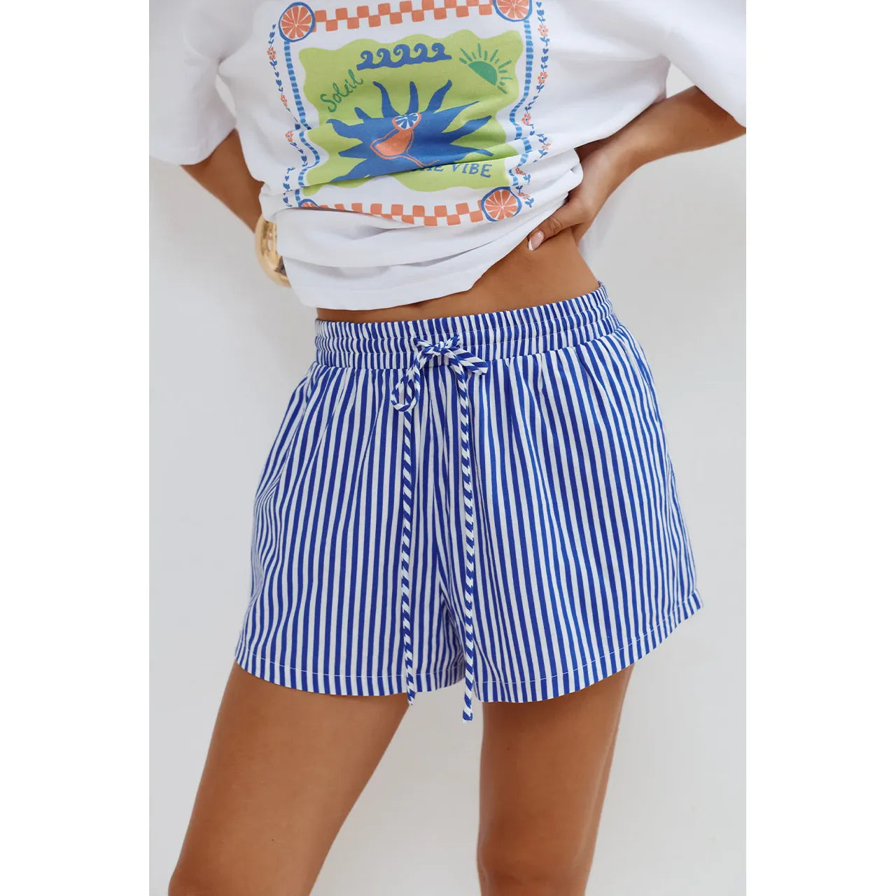 Tilka Stripped Shorts - Runaway