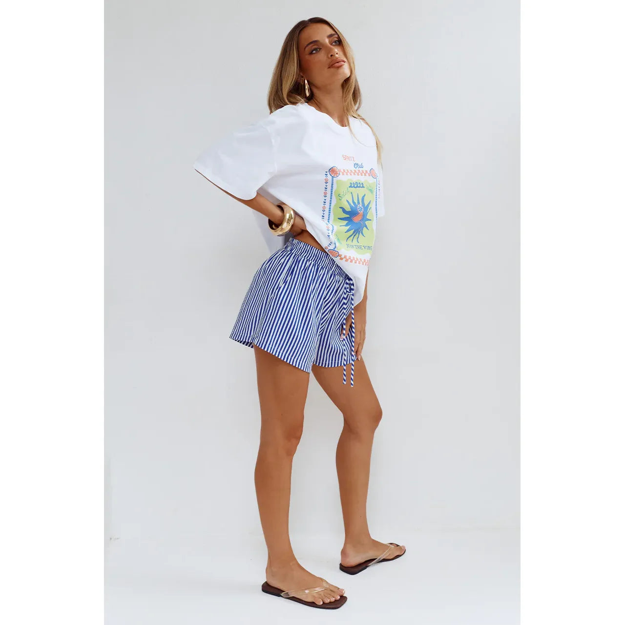 Tilka Stripped Shorts - Runaway