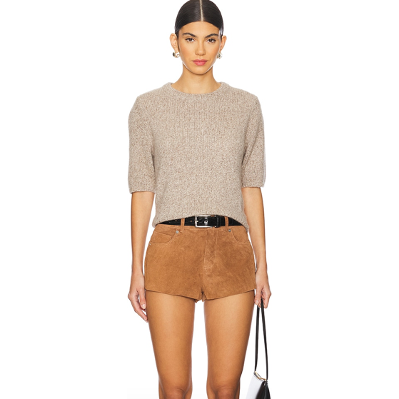 Fortune Cookie Suede Short - Blank NYC