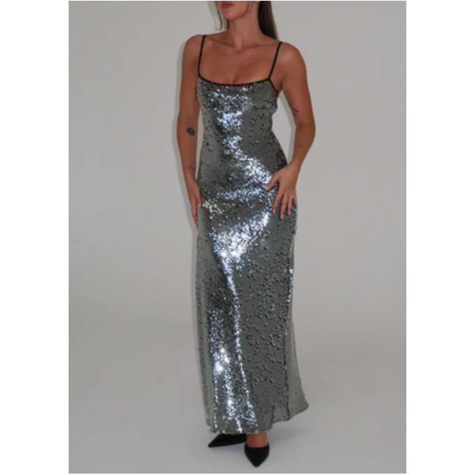 rumored sequin dress Rumored Sparkle Dress