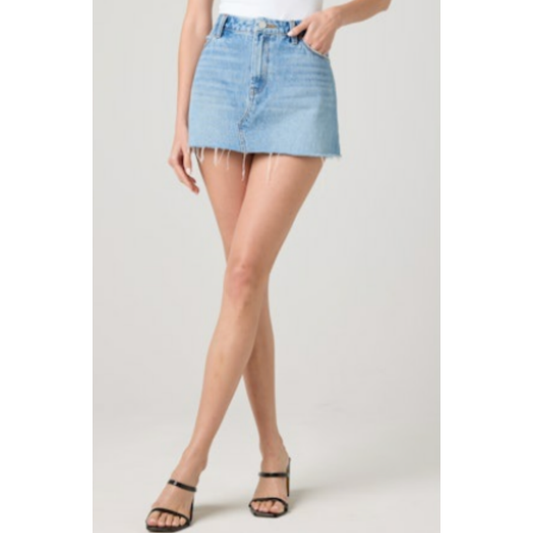 Rose Garden Mini Denim Skirt - Blank NYC