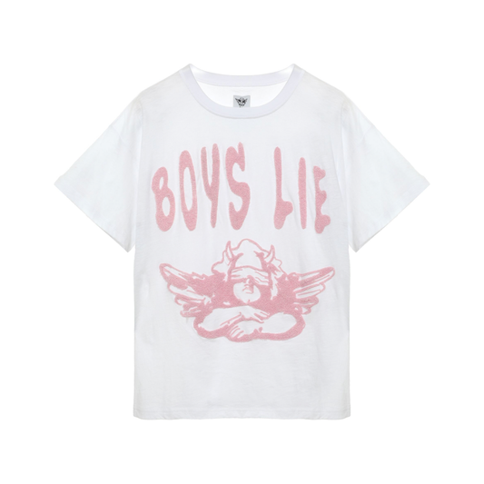 In Denial V2 Boyfriend Tee - Boys Lie