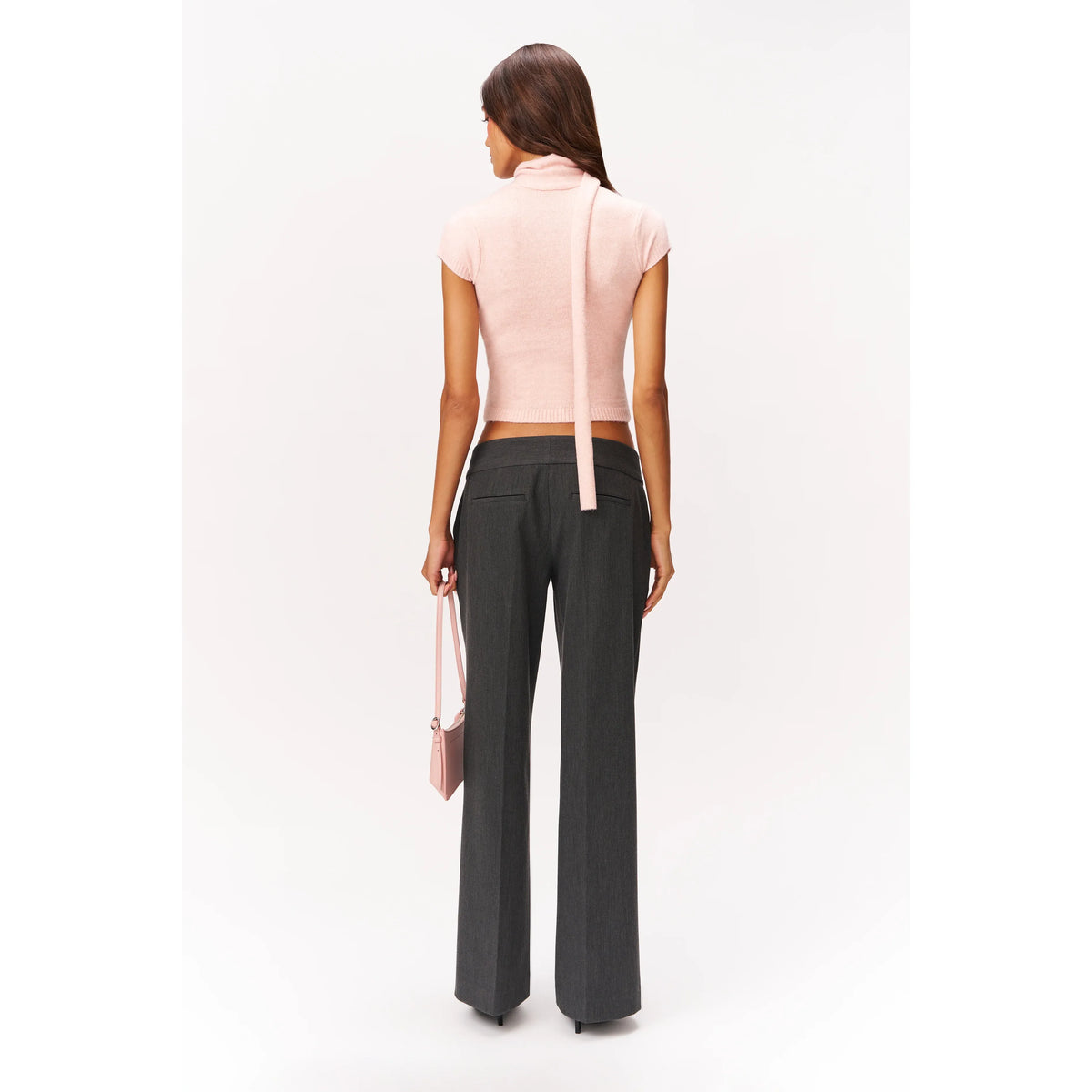 Knit Ara Top in Ballet Slipper