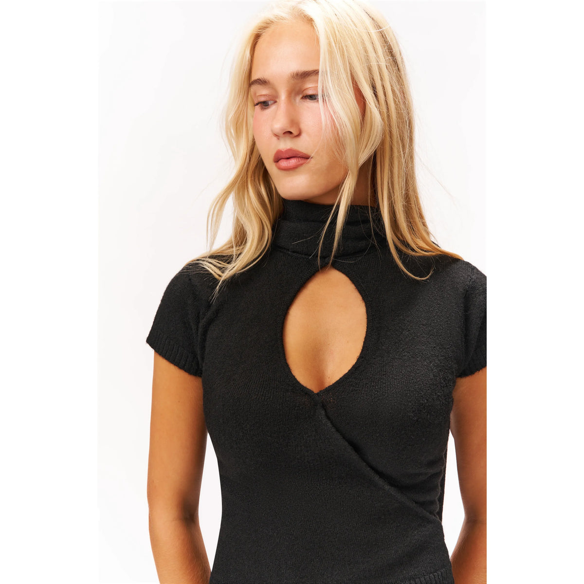 Knit Ara Top in Black