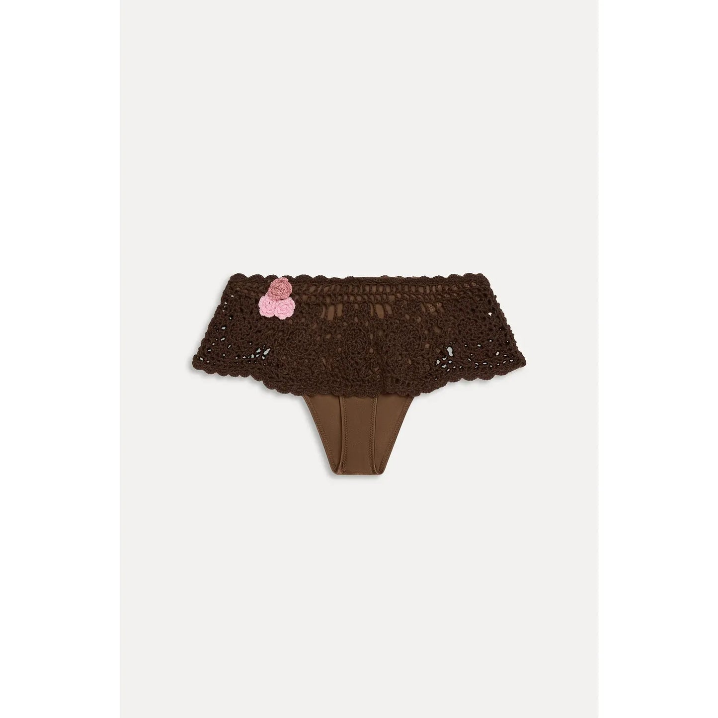 x Devon Lee Carlson Shelly Crochet Swim Skirt
