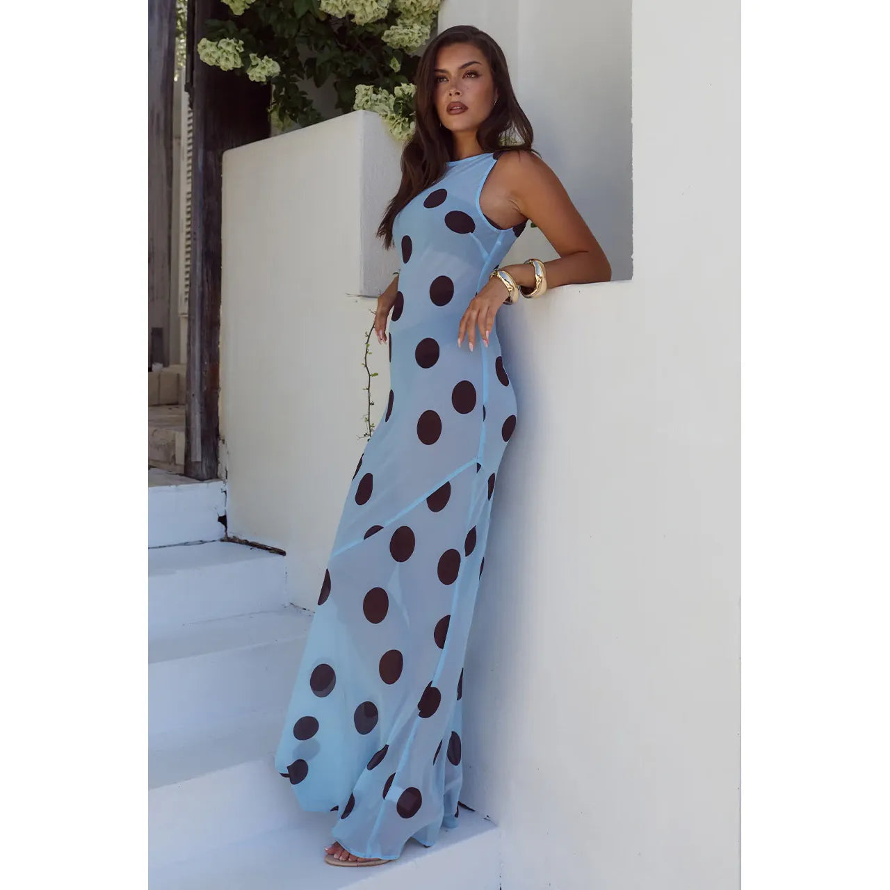 Tera High Neck Maxi - Runaway