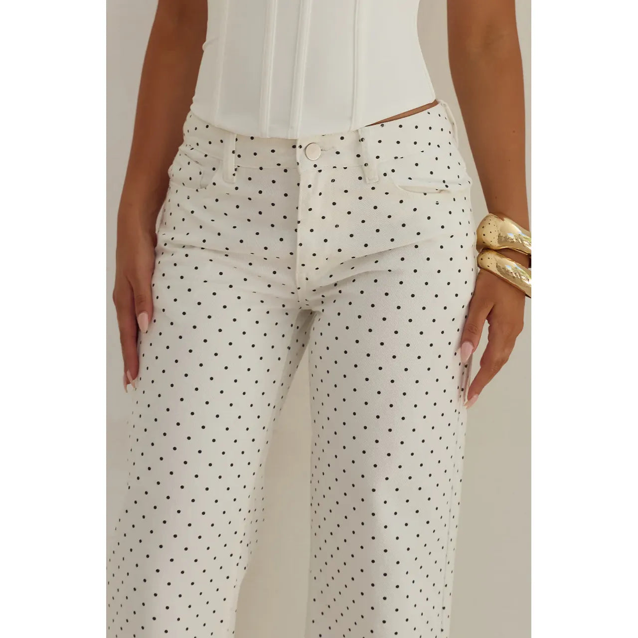 Zavier Polka Dot Jeans
