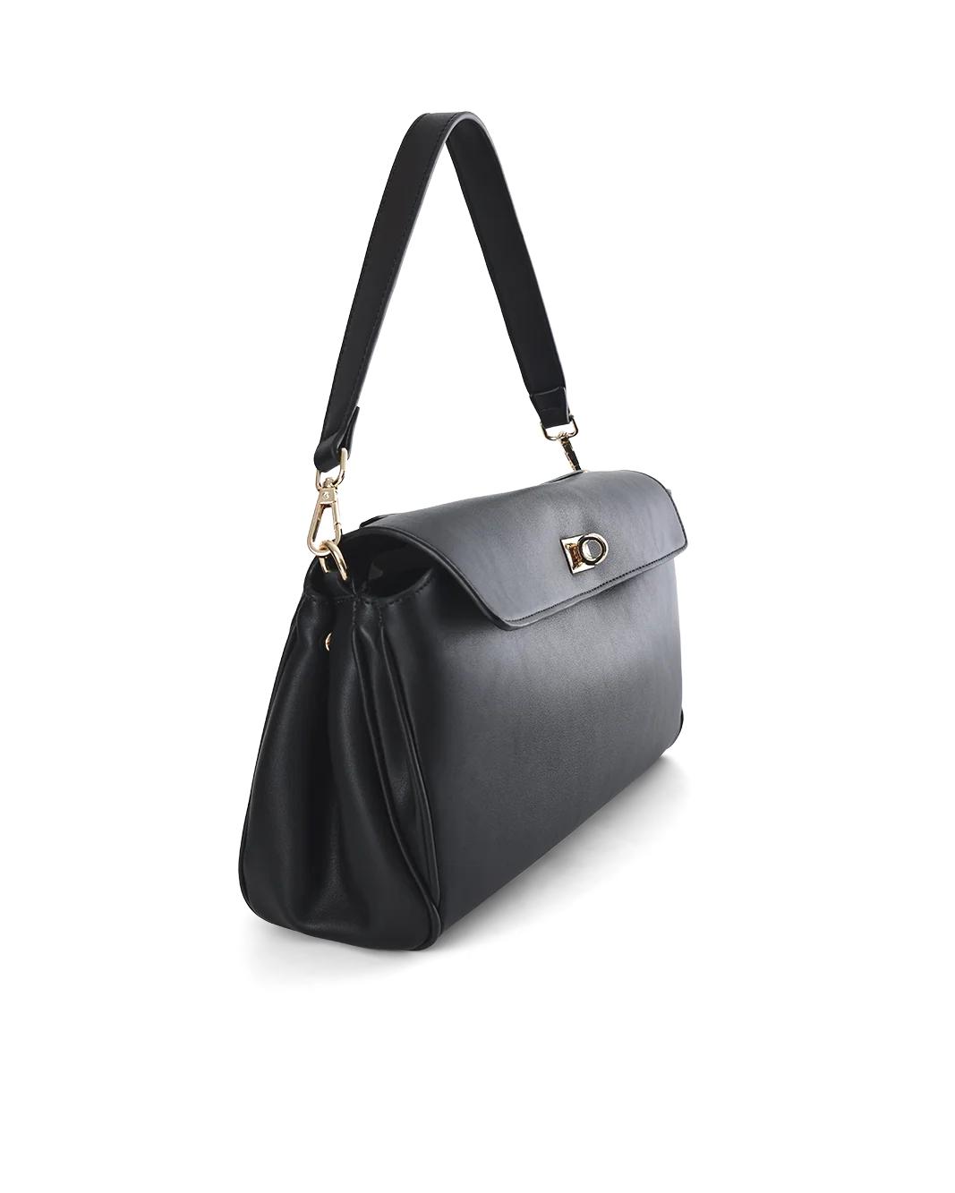 Vela Shoulder Bag in Black