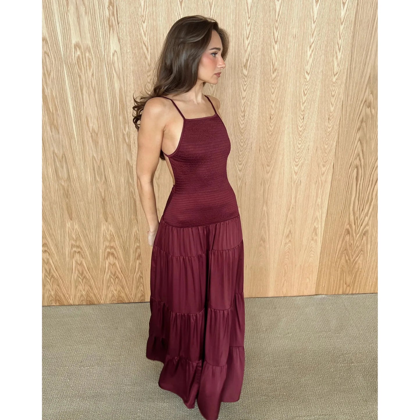 Smocked Drop Waist Maxi - We Wore What