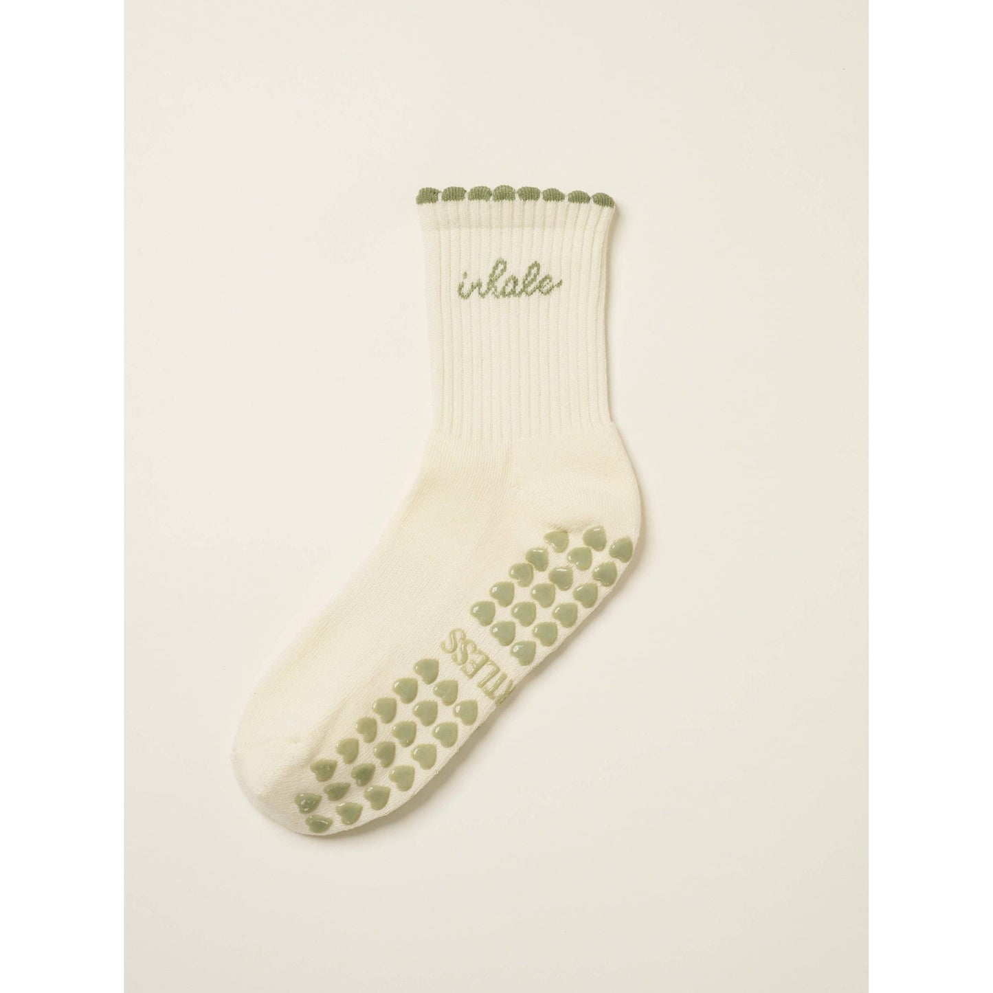 Inhale Exhale Grip Sock