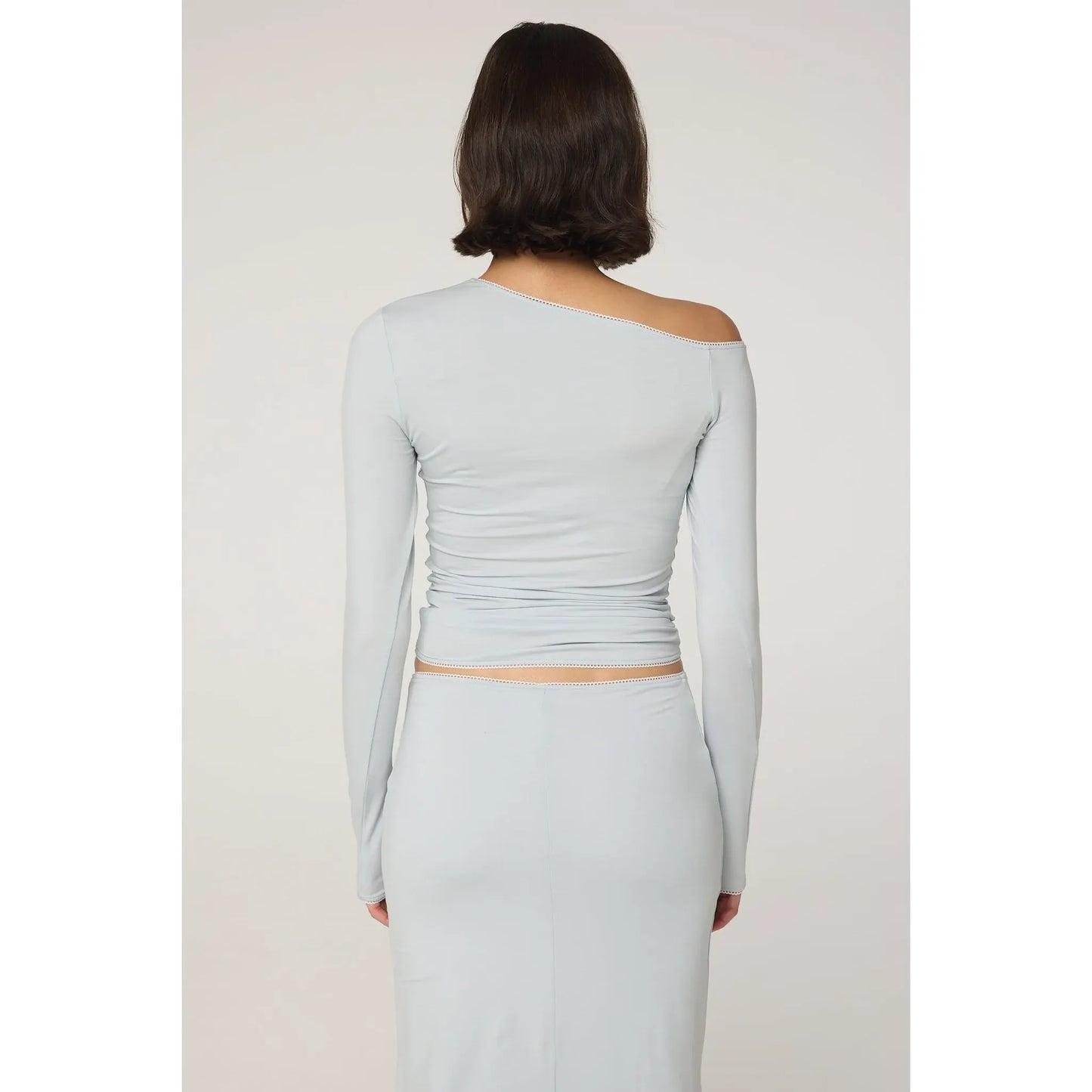 Adrira Top in Ice Blue - Line By K