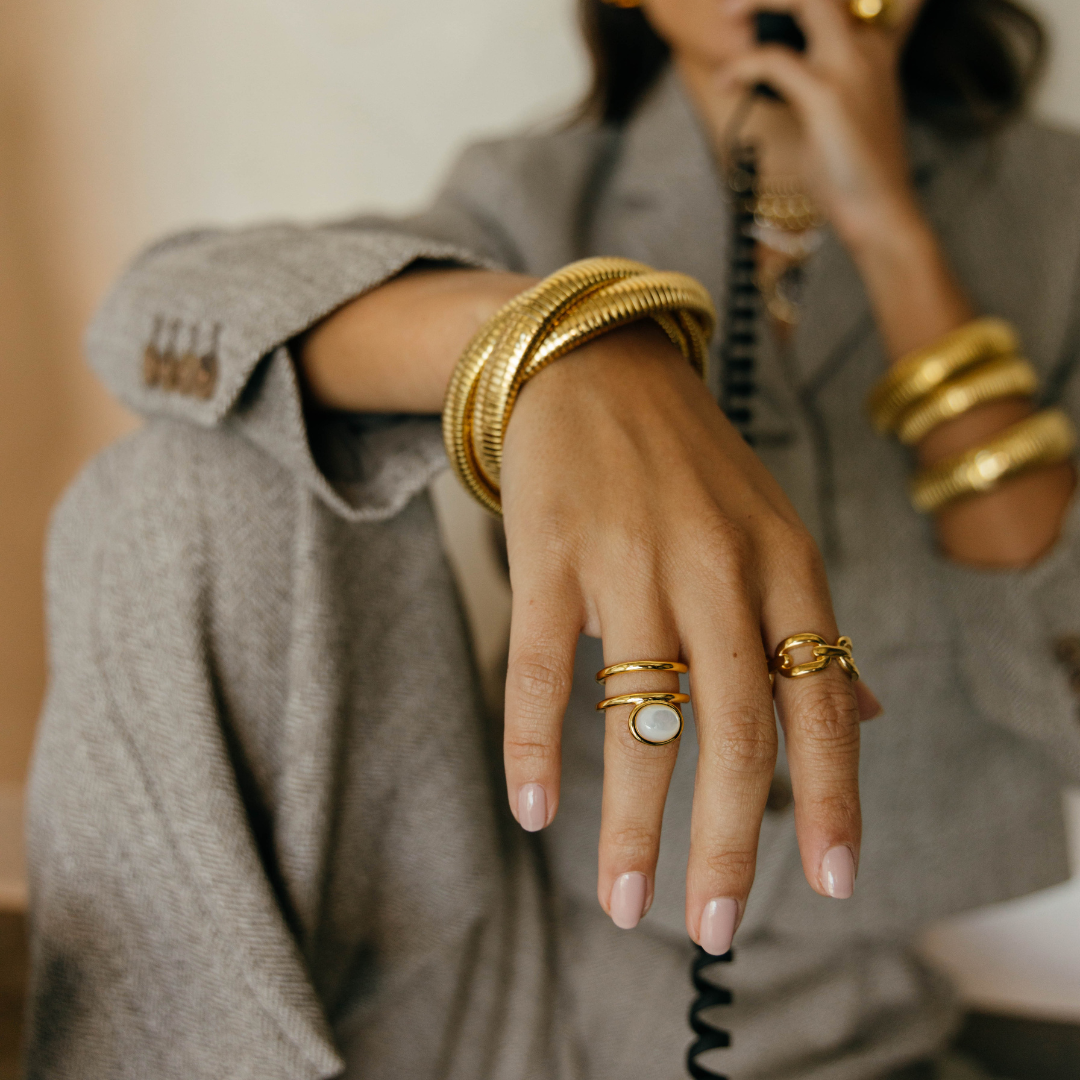 Opal Wrap Ring: