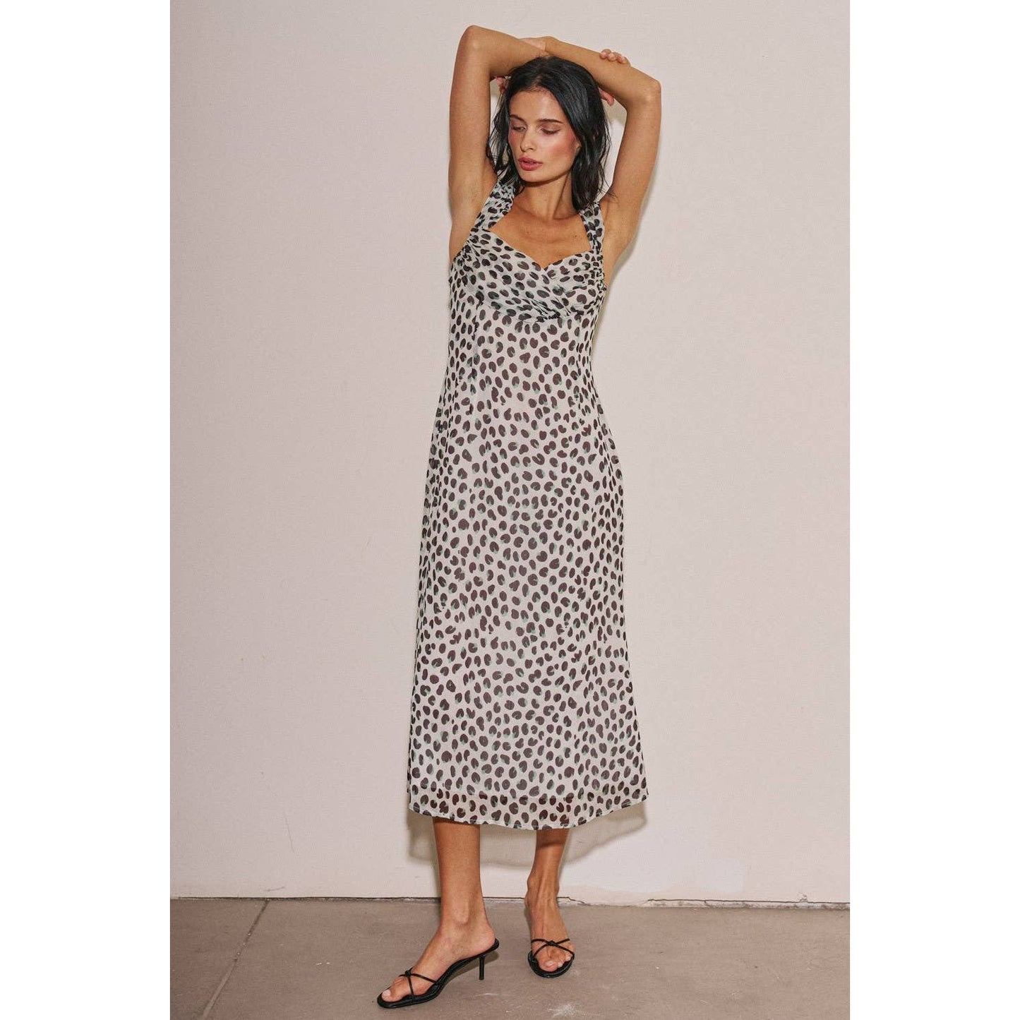 Gone Wild Ruched Maxi Dress