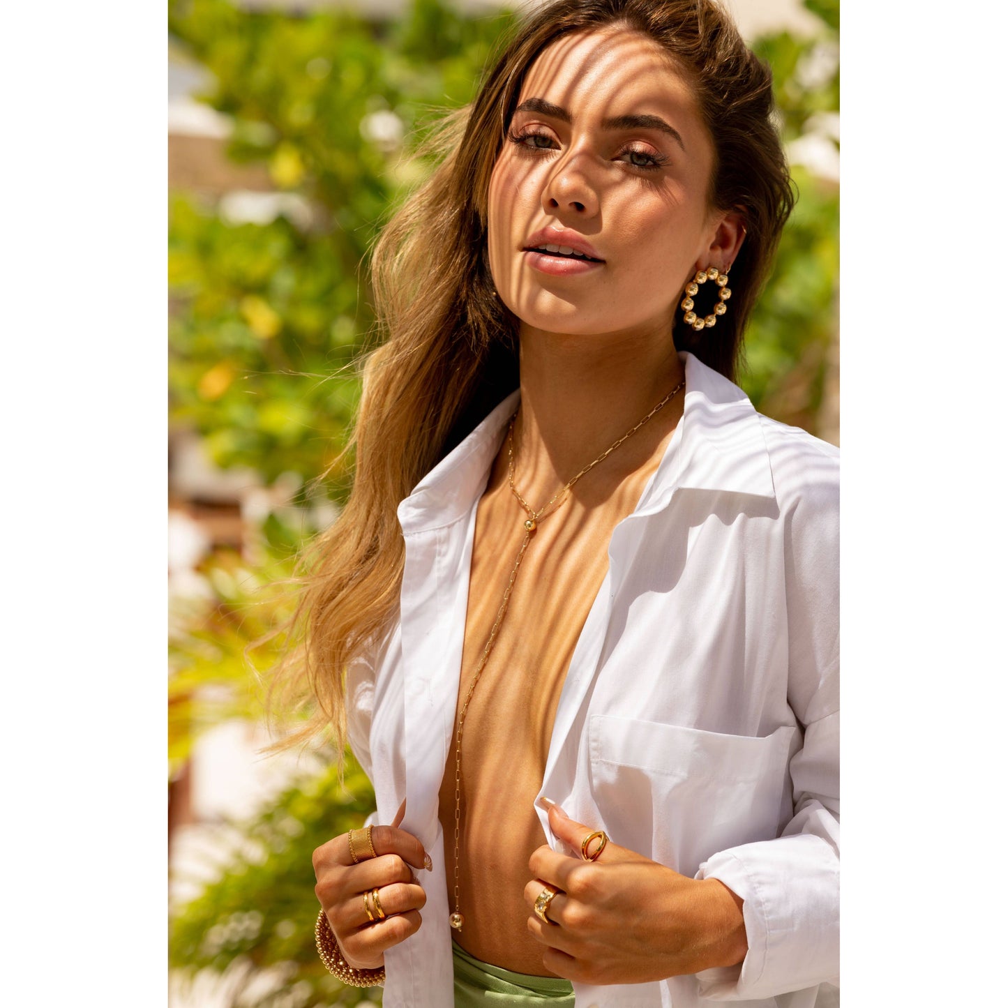 Romy Lariat Necklace