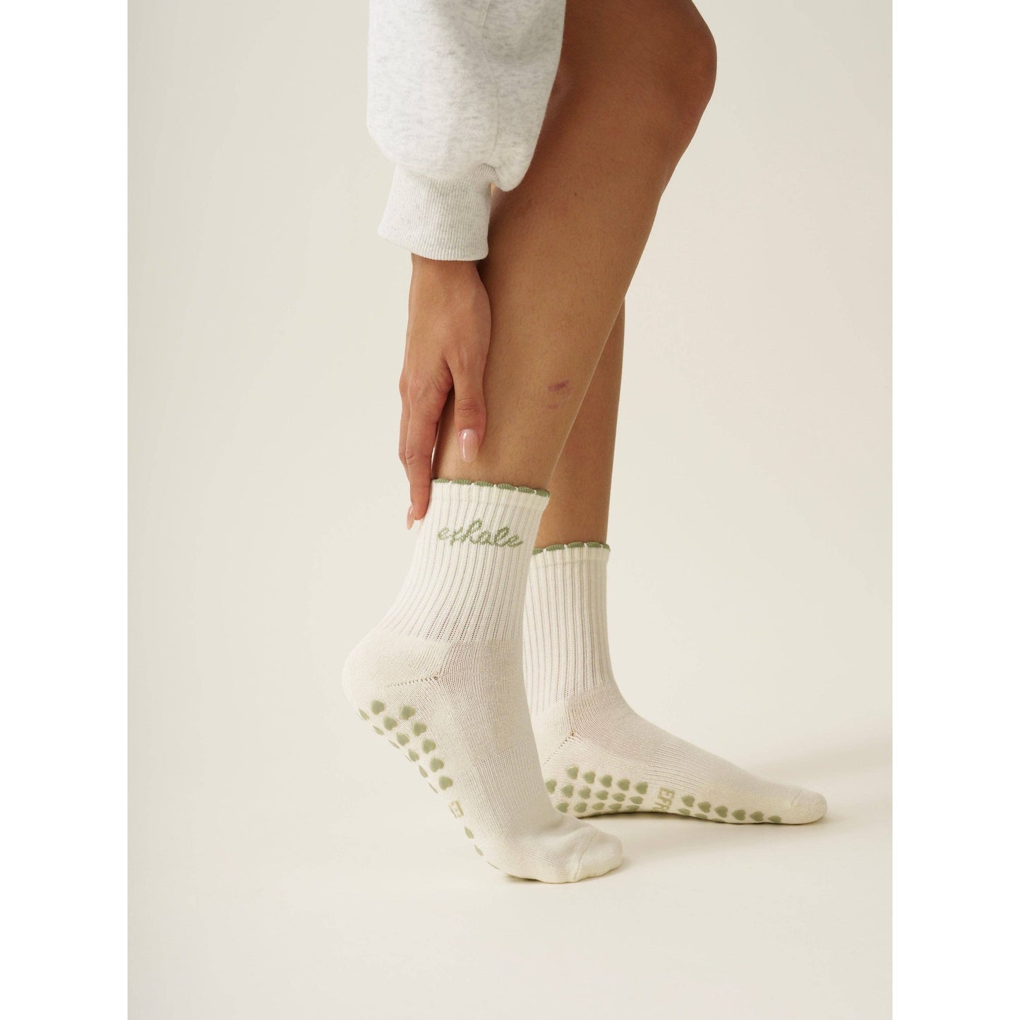 Inhale Exhale Grip Sock