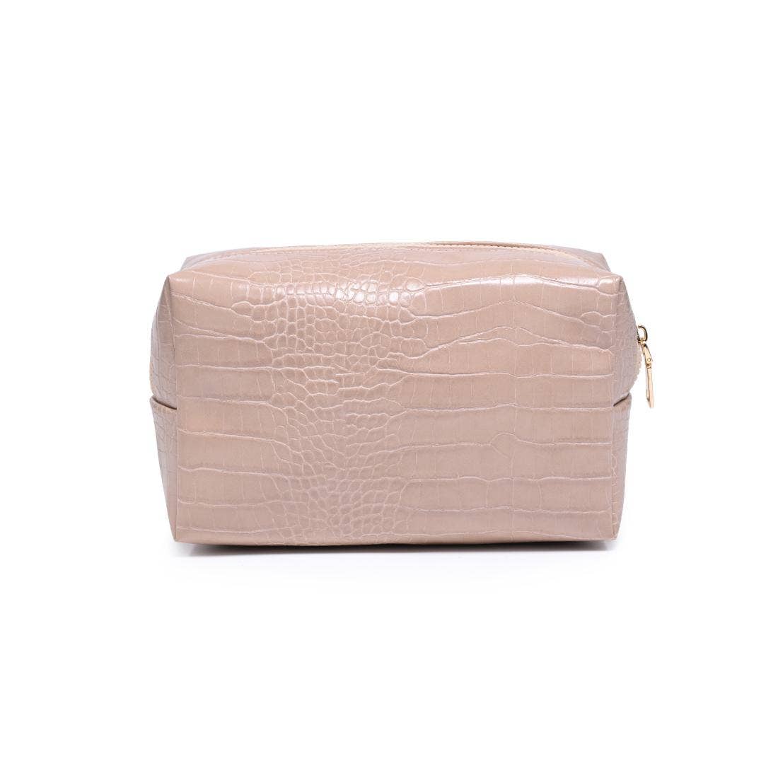 Croc Chic Cosmetic & Travel Organizer Pouch: Black