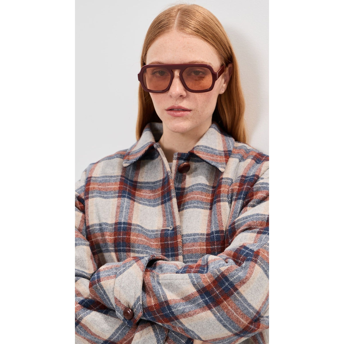 Jane Sunglasses in Merlot