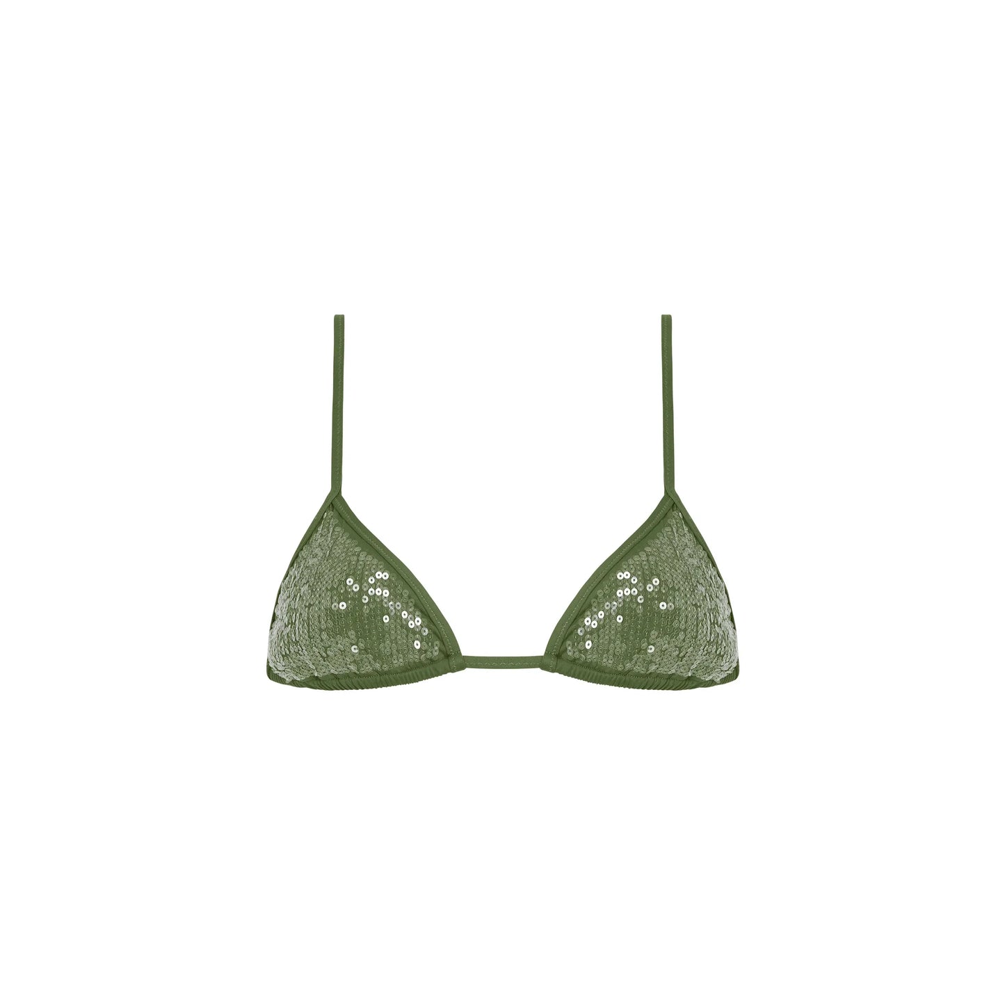 Equator top in Fern Sequin