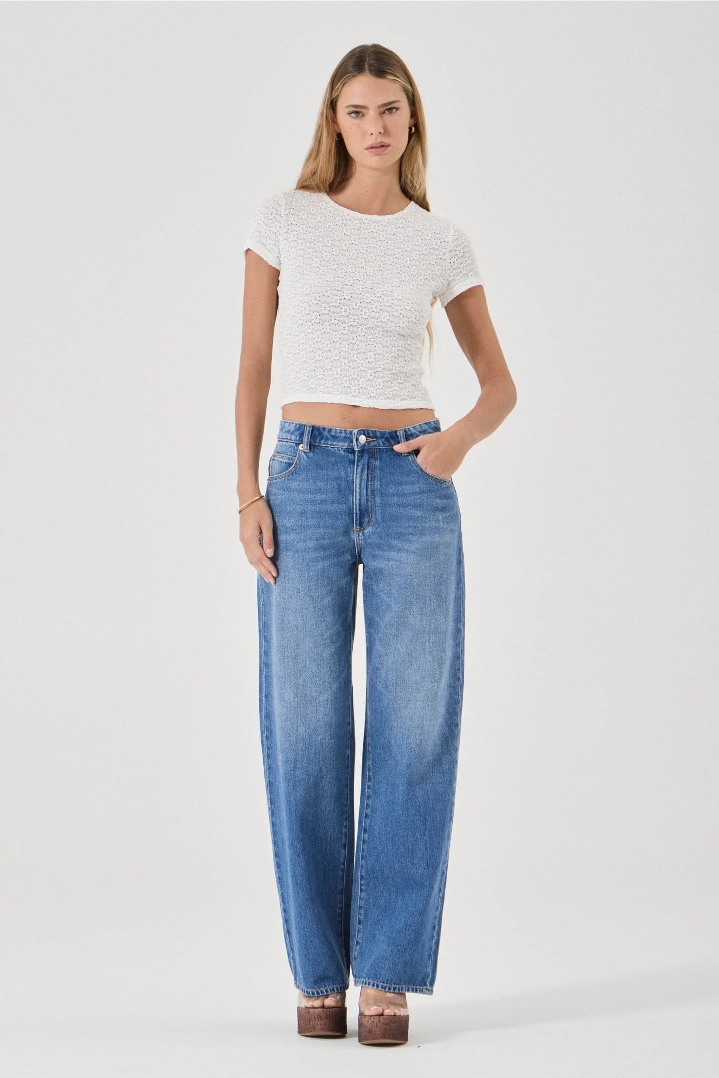 Kate Baggy Jeans in Silverlake