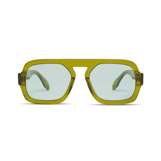 Jane Sunglass in Olive - Elisa Johnson